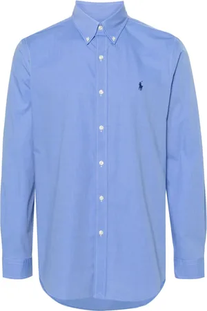 Ralph Lauren Polo Pony-embroidered poplin shirt