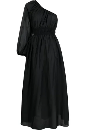 MATTEAU Single-sleeve maxi dress