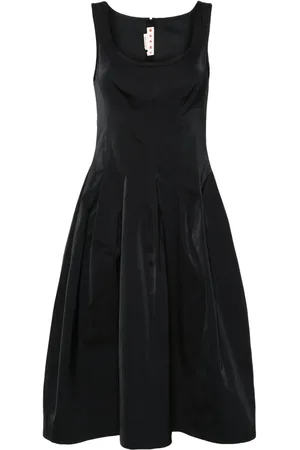 Marni A-line scuba midi dress