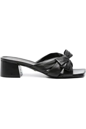 Stuart Weitzman Sofia 45mm leather sandals