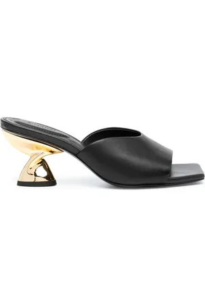 Simkhai Nixxi twist leather mules