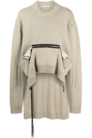 CRAIG GREEN Zip-pocket asymmetric jumper