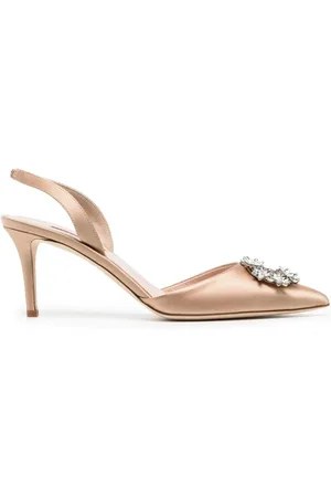 Sjp Edith crystal-embellished 70mm sandals