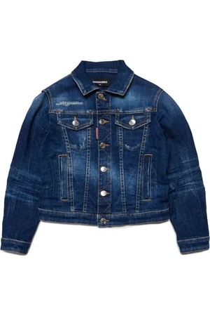 Dsquared2 Logo-patch denim jacket