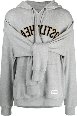 MOSTLY HEARD RARELY SEEN Logo-print cotton hoodie