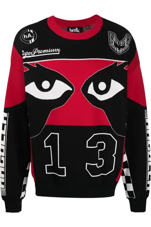 HACULLA Graphic-print cotton jumper