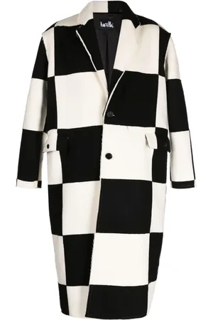 HACULLA Check-pattern wool coat