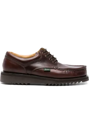 Paraboot Thiers leather boat shoes