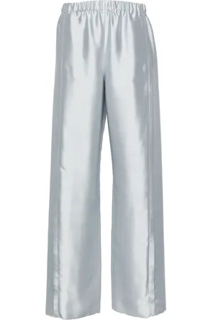 Giorgio Armani Silk pleat trousers