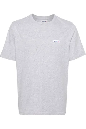 Autry Logo-patch cotton T-shirt