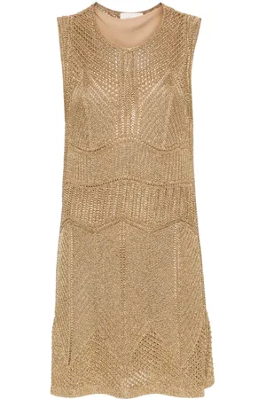 Alberta Ferretti Knitted mini dress