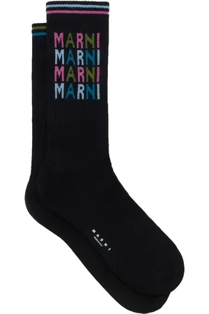Marni Logo-intarsia ankle socks