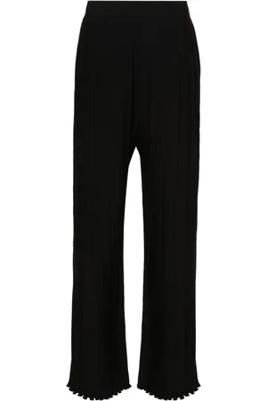 Lanvin Plissé wide-leg trousers