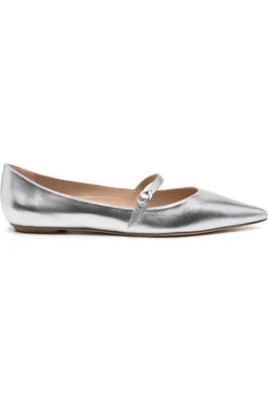 Stuart Weitzman Emilia Mary Jane ballerina flats