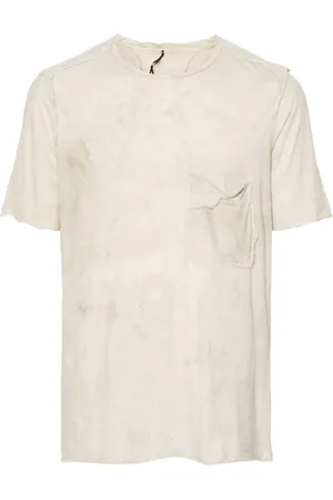 MASNADA Distressed cotton T-shirt