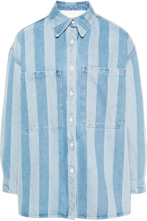 Nanushka Beaux denim shirt