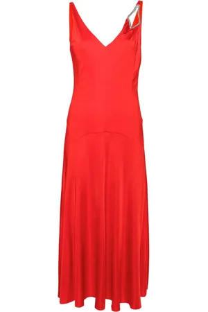 Lanvin Appliqué-detail midi dress