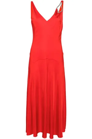 Lanvin Appliqué-detail midi dress