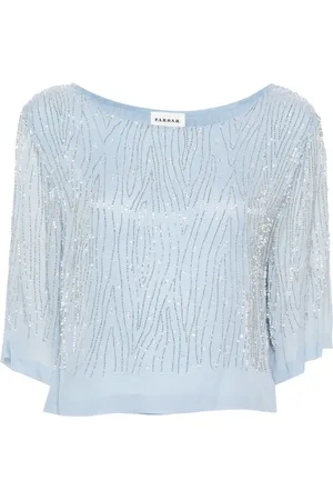 P.A.R.O.S.H. Bead-embellished blouse