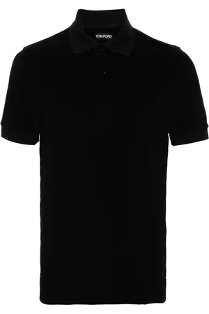 Tom Ford Towelling cotton-blend polo shirt