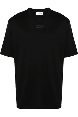 Lanvin Logo-appliqué cotton T-shirt