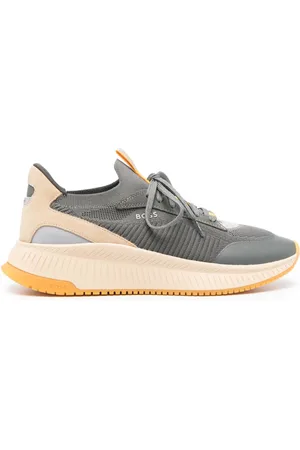 HUGO BOSS Logo-print mesh sneakers