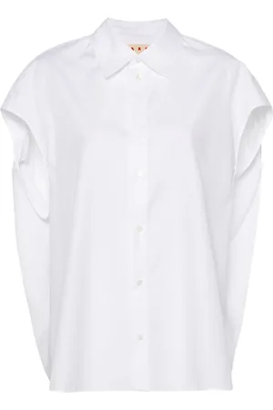 Marni Poplin sleeveless shirt