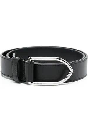 Jacquemus Logo-engraved leather belt