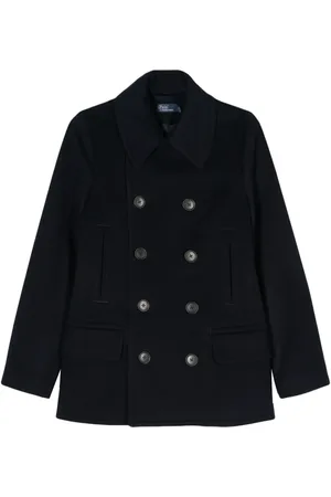 Ralph Lauren Double-breasted felted jacket