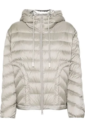 Moncler Delfo quilted hooded jacket