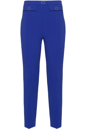 Elisabetta Franchi Slim-cut cropped trousers
