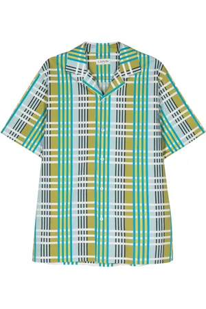 Lanvin Checked cotton shirt
