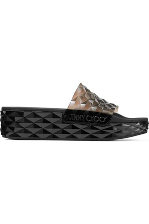 Jimmy Choo Diamond platform slides