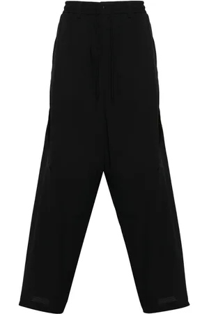 Y-3 Logo-printed panelled track pants
