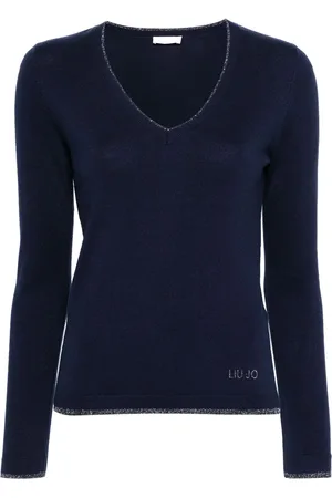 Liu Jo Metallic-threading jumper