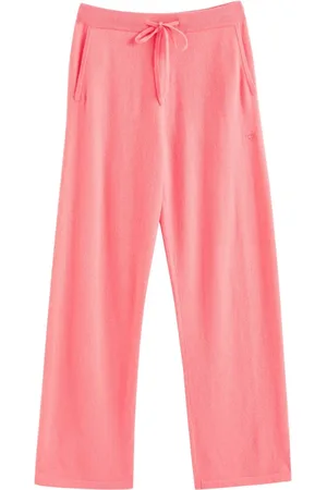Chinti & Parker Logo-embroidered cashmere track pants