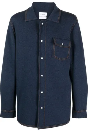 Barrie Flap-pocket cashmere overshirt