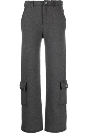 Barrie Knitted cargo trousers