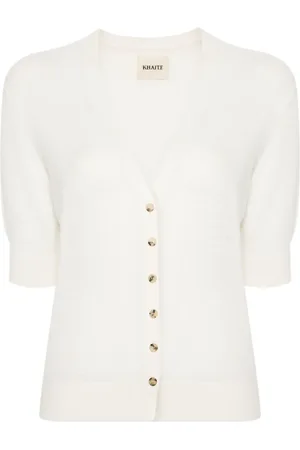 Khaite Dianna short-sleeve cardigan