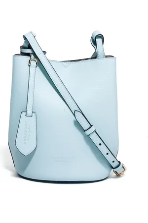 Burberry Grained-leather shoulder bag