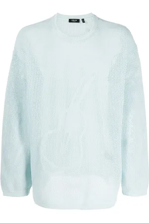 FIVE CM Crew-neck open-knit jumper
