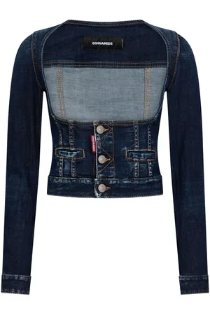 Dsquared2 denim best sale jacket womens