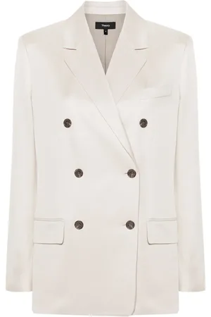 THEORY Notched-lapels double-breasted blazer