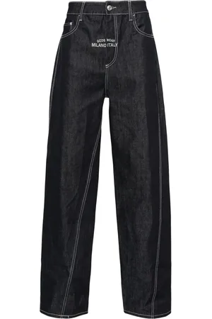 GCDS Raw Denim Wide jeans
