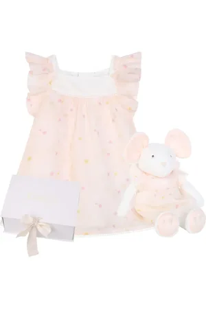 Chloé Star-print ruffled dress set