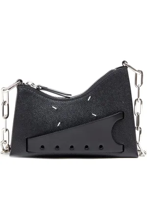 Maison Margiela Micro Snatched leather shoulder bag