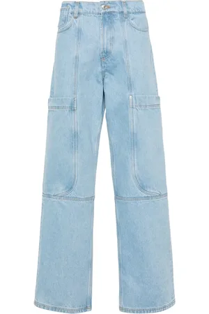 GCDS Ultrapocket straight-leg jeans
