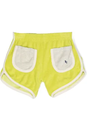 Bobo Choses Logo-embroidered terry shorts