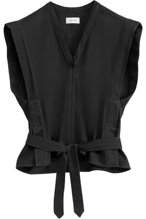 LEMAIRE Self-tie sleeveless jacket