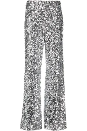 Sachin & Babi Alli sequin wide-leg trousers
